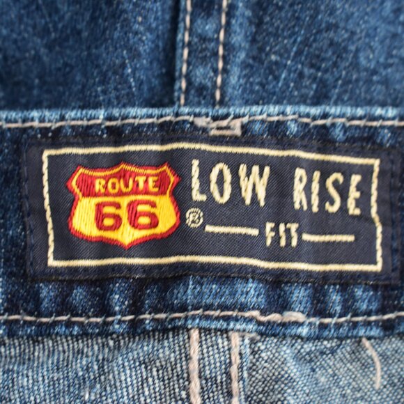 Women's Route 66 Low Rise Fit Dark Wash Denim Jeans SIZE 16A Dark Wash - Picture 8 of 9